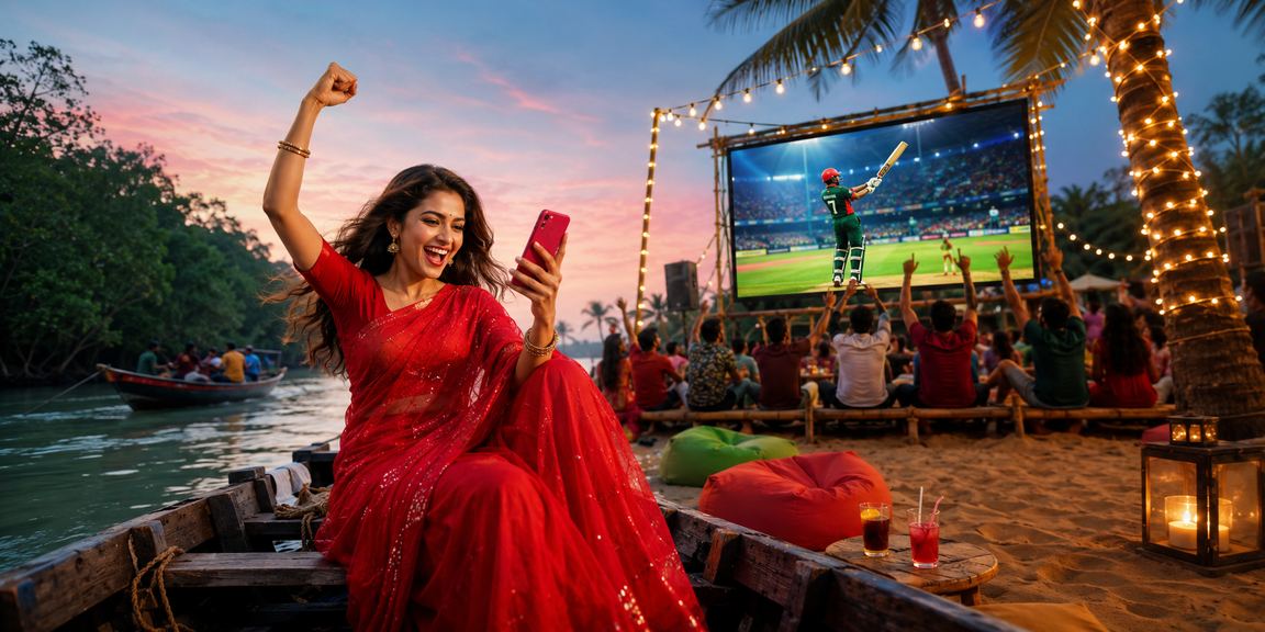 কক্সবাজার সৈকতে ক্রিকেট বেটিংয়ের দৃশ্য